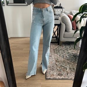 Zara High Waisted Jeans